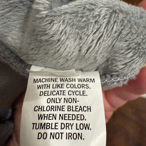 Falls Creek Gray Soft Shell Coat with Neon Green Zippers - Picture 7 of 7